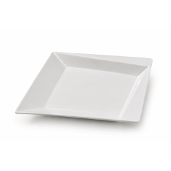 Assiette carrée Géometry 27 cm