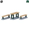 BANCS DE PIQUE NIQUE 64641
