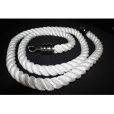 Cordeau blanc L 200 cm