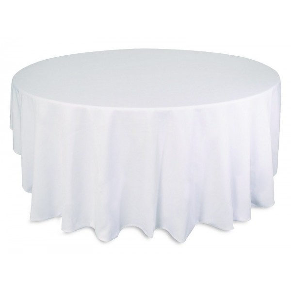 Nappe carrée Blanc 230 x 230 cm Nappe carrée Blanc 230 x 230 cm