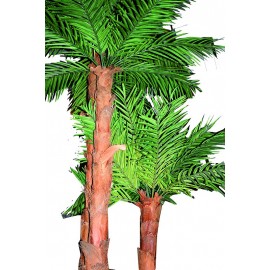 Palmier artificielle 3 troncs H 5 m